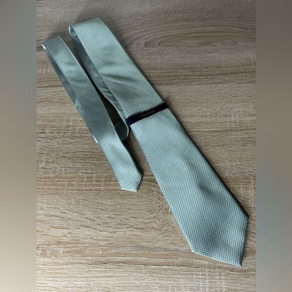 Club Room by Charter Club Mens Silk Tie Geometic Print - Picture 6 of 6